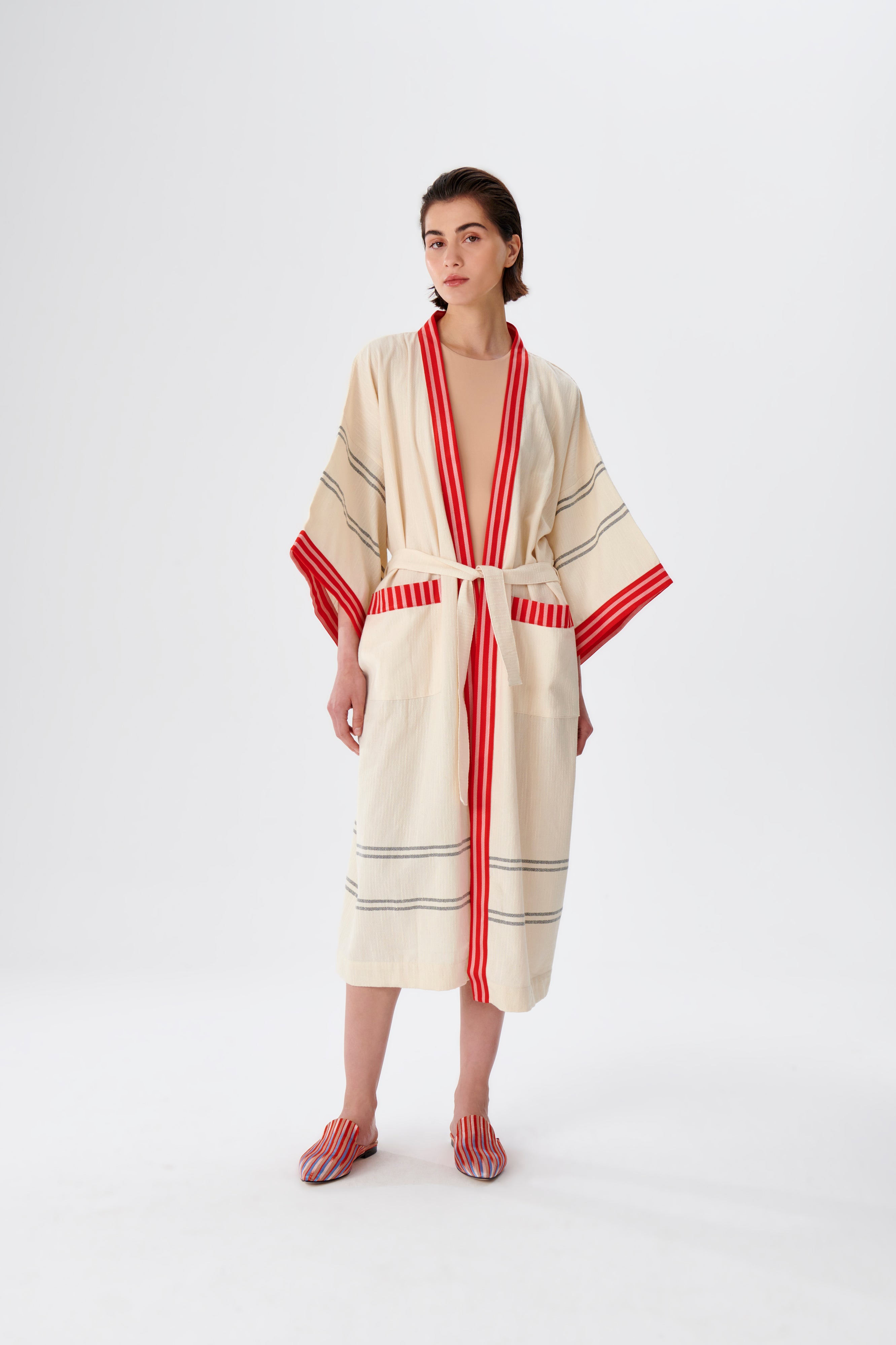 Uzun Peştemal Kimono
