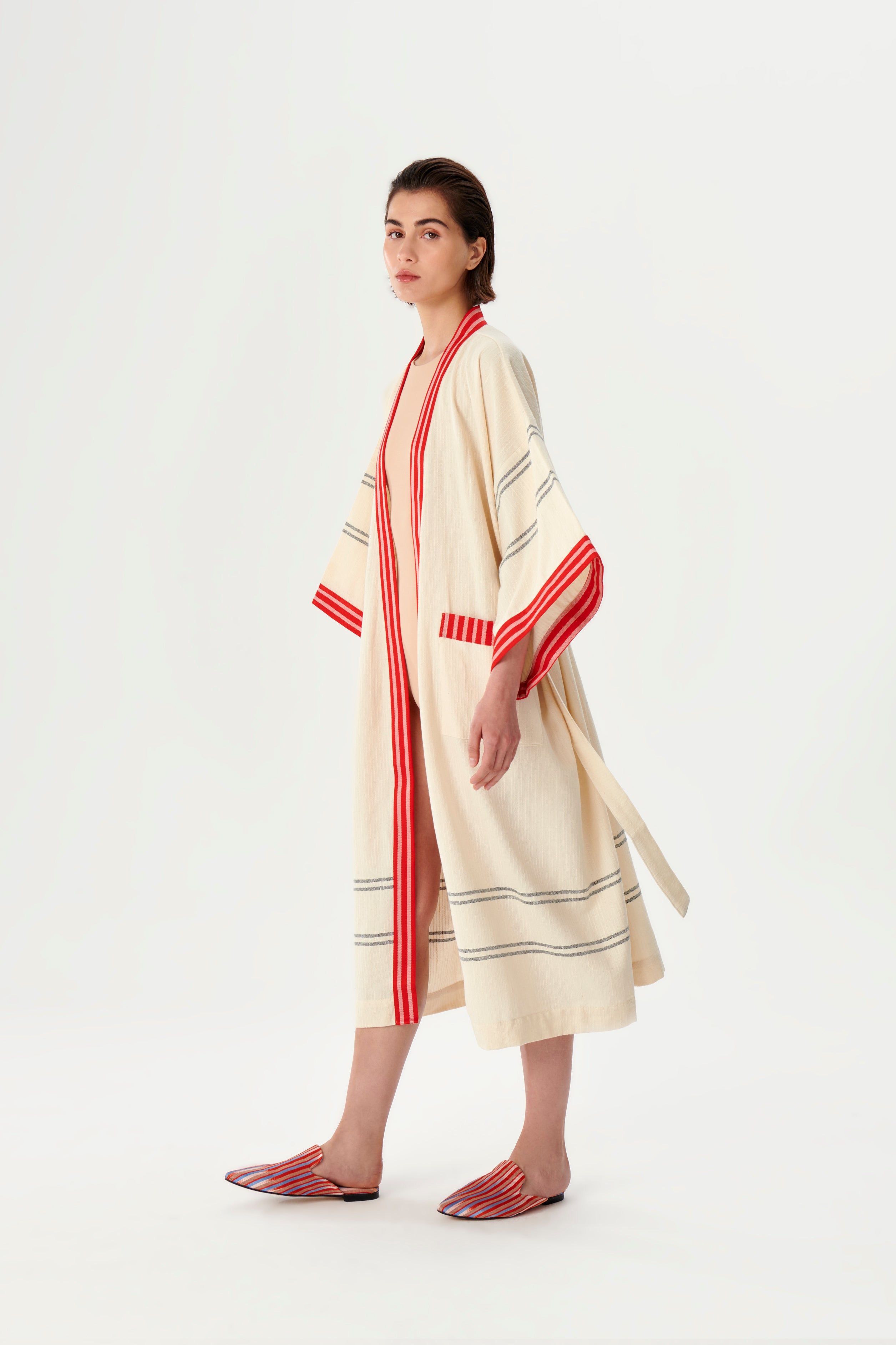 Uzun Peştemal Kimono