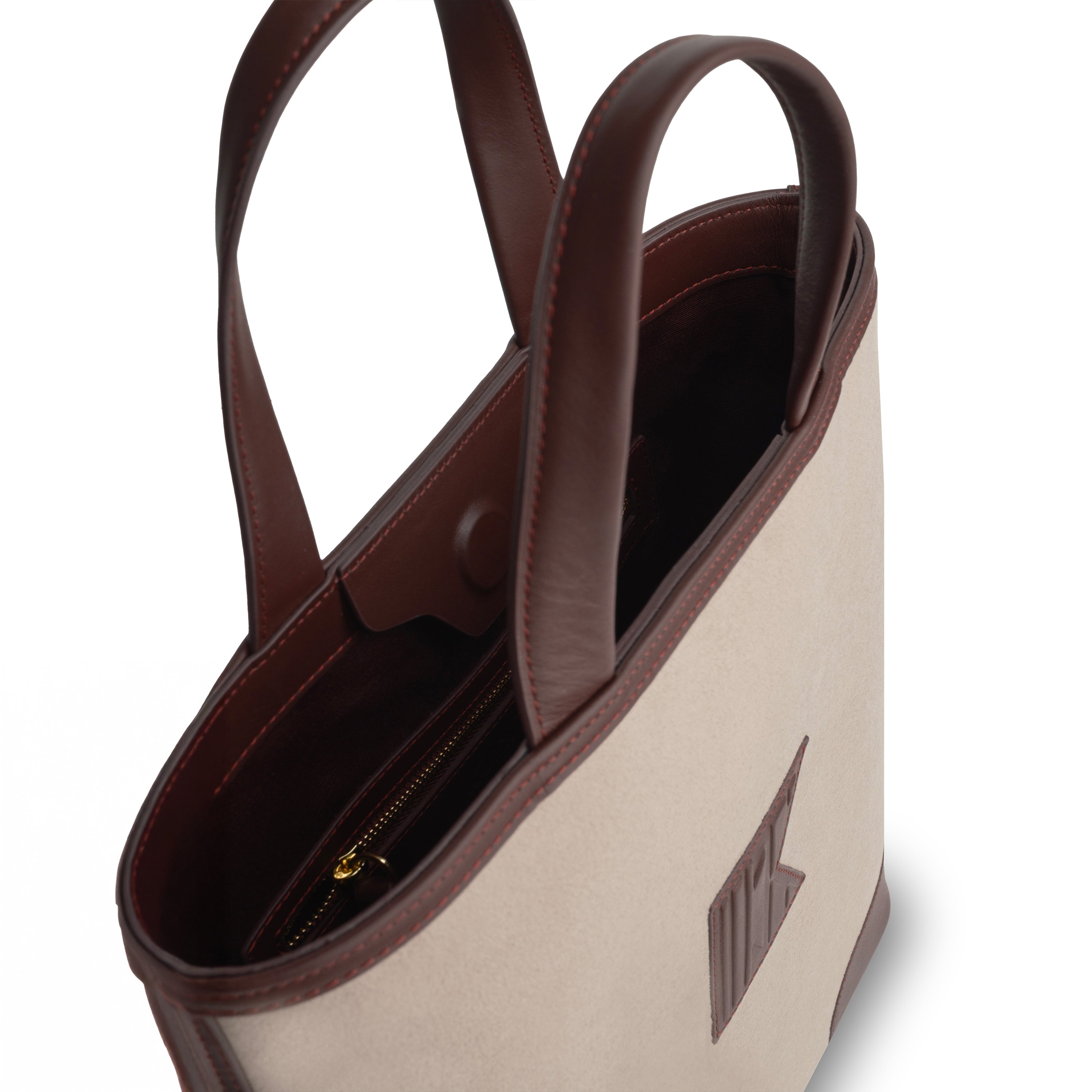 Kutnu Wallet-Detail Burgundy Velvet Shoulder Bag