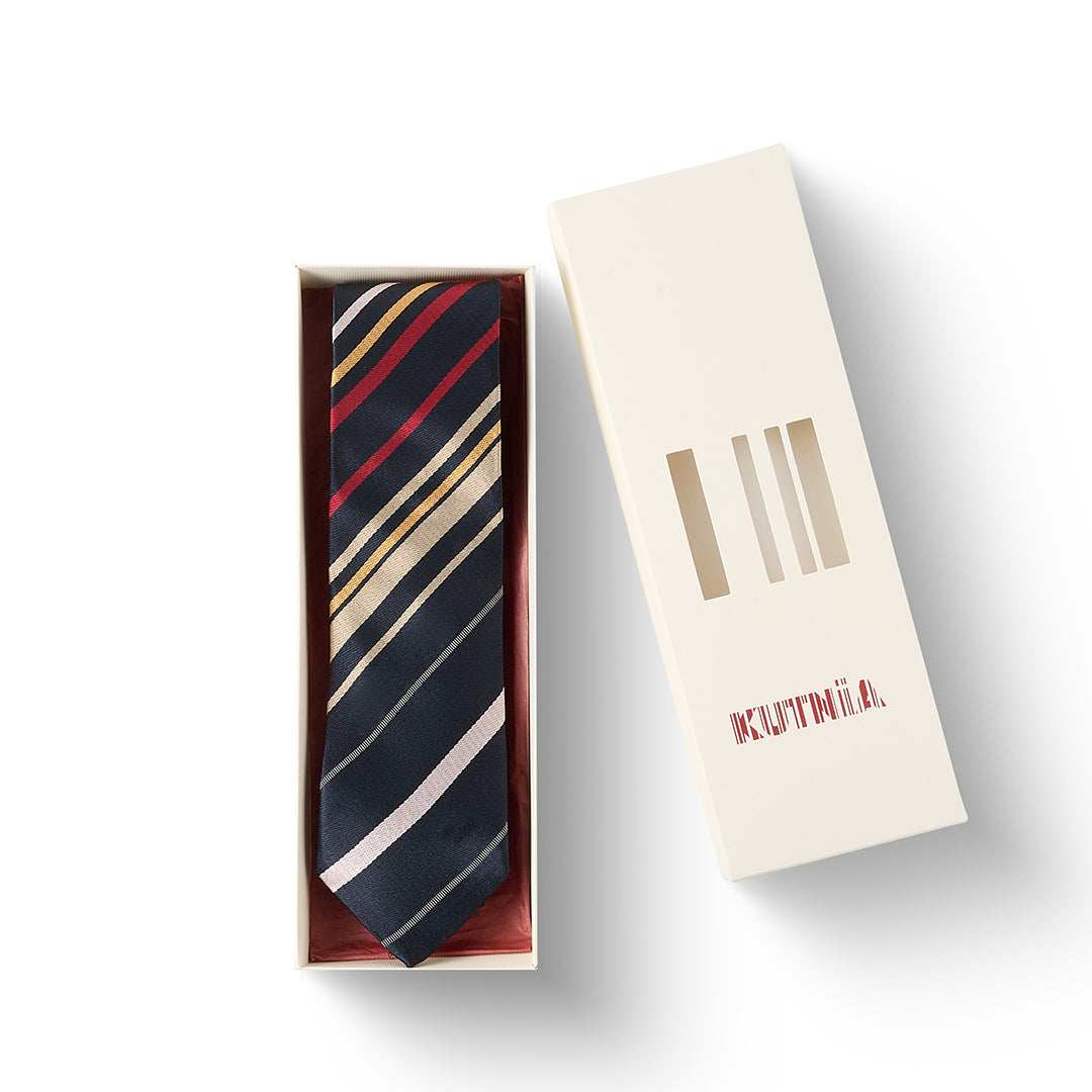 Kutnu Kravat Mendil Set