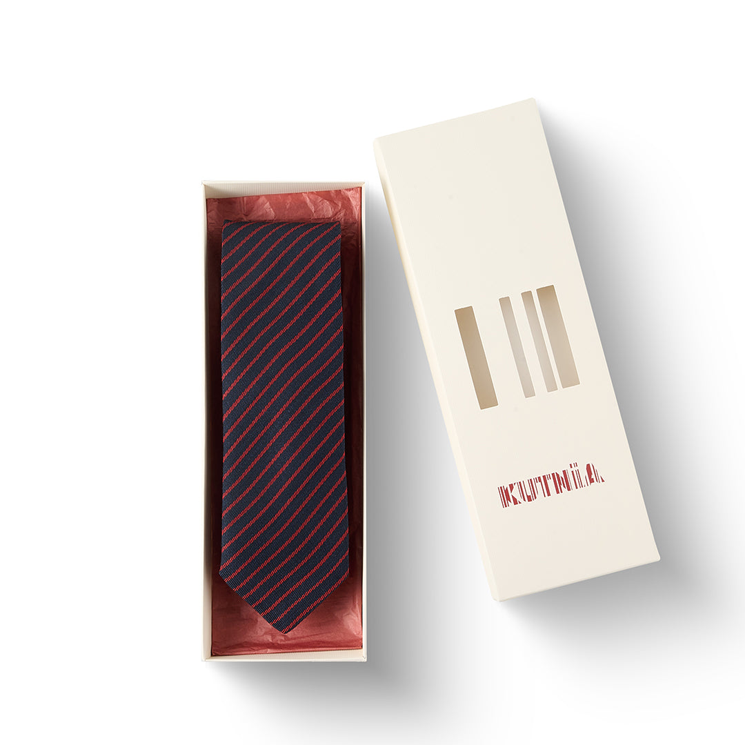 Kutnu Kravat Mendil Set